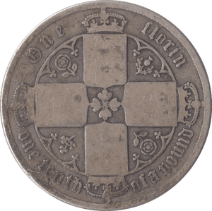 1878 FLORIN ( FAIR ) - FLORIN - Cambridgeshire Coins