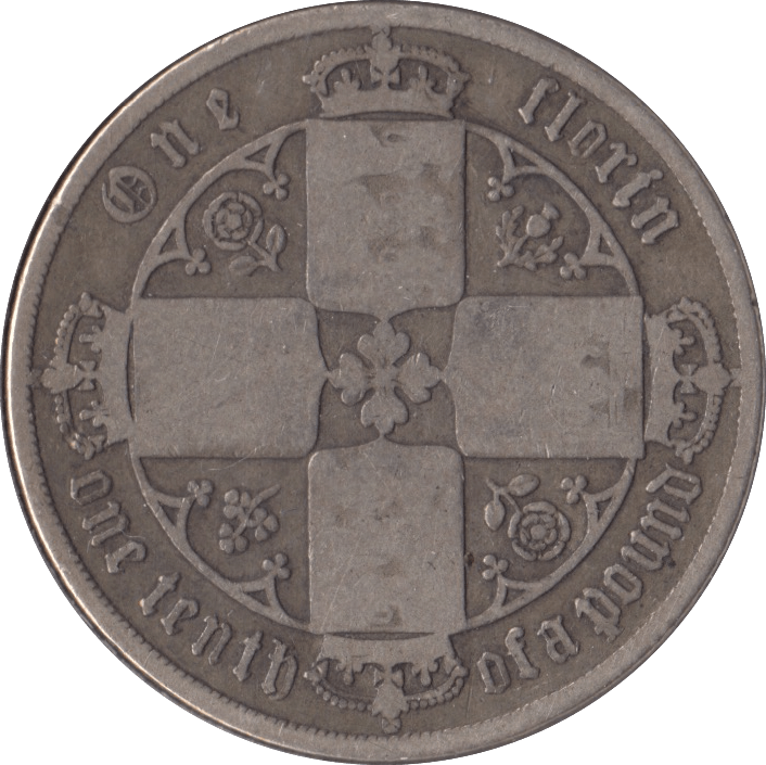 1878 FLORIN ( FAIR ) - FLORIN - Cambridgeshire Coins