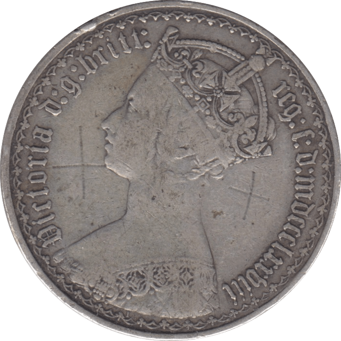 1878 FLORIN ( GF ) - Florin - Cambridgeshire Coins