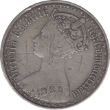 1878 FLORIN ( GF ) - Florin - Cambridgeshire Coins