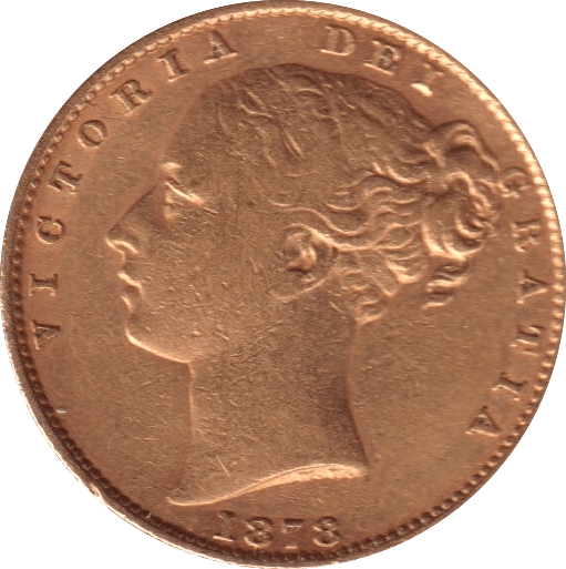 1878 GOLD SOVEREIGN ( GVF ) S - Sovereign - Cambridgeshire Coins