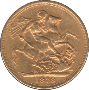 1878 GOLD SOVEREIGN MELBOURNE MINT ( EF ) - Sovereign - Cambridgeshire Coins