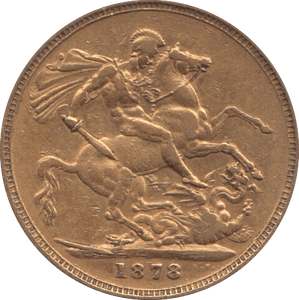 1878 GOLD SOVEREIGN MELBOURNE MINT - Sovereign - Cambridgeshire Coins