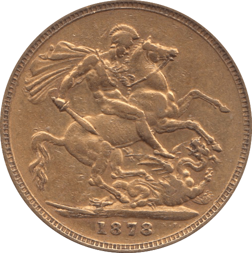 1878 GOLD SOVEREIGN MELBOURNE MINT - Sovereign - Cambridgeshire Coins