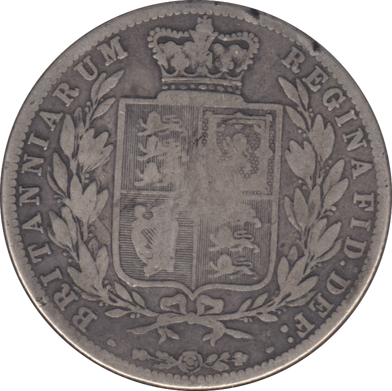 1878 HALFCROWN ( FINE ) 6 - Halfcrown - Cambridgeshire Coins