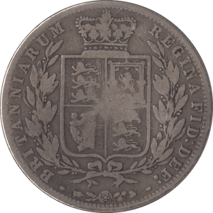 1878 HALFCROWN ( FINE ) - Halfcrown - Cambridgeshire Coins