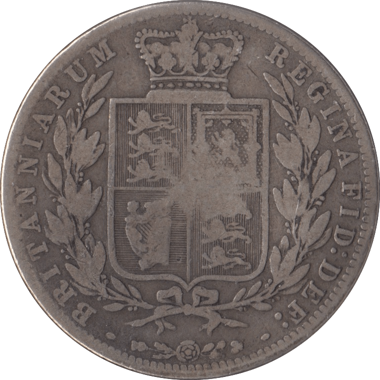 1878 HALFCROWN ( FINE ) - Halfcrown - Cambridgeshire Coins