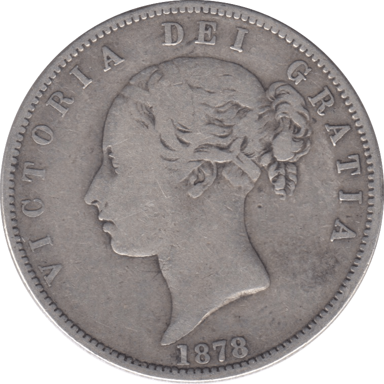 1878 HALFCROWN ( FINE ) - HALFCROWN - Cambridgeshire Coins