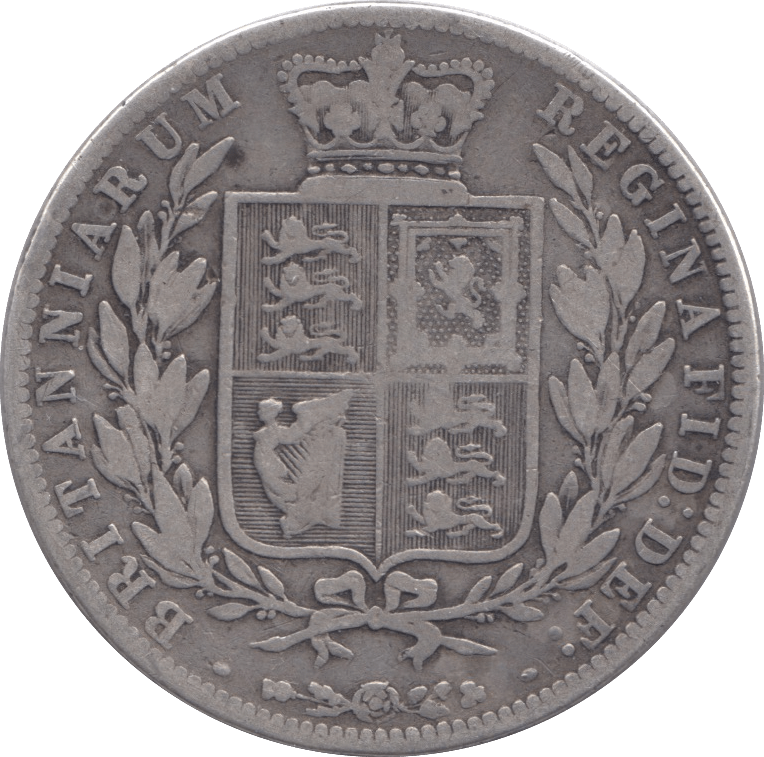 1878 HALFCROWN ( FINE ) - HALFCROWN - Cambridgeshire Coins