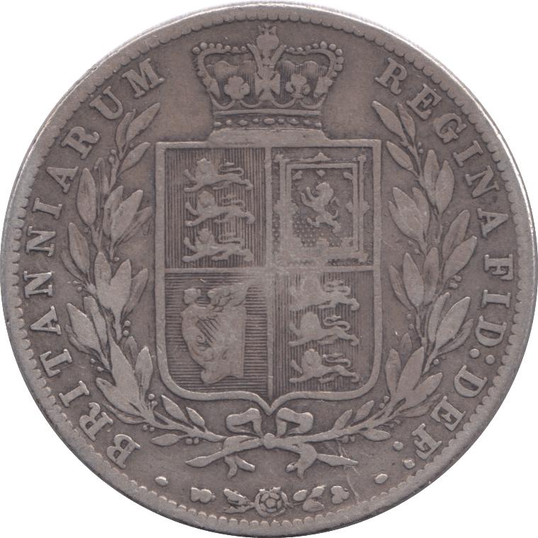 1878 HALFCROWN ( GF ) - HALFCROWN - Cambridgeshire Coins
