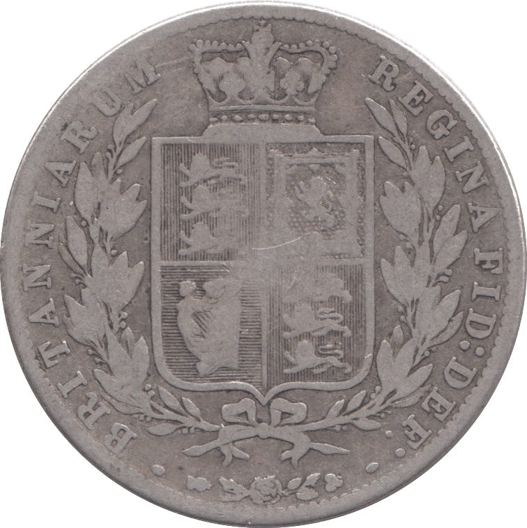 1878 HALFCROWN ( NF ) - HALFCROWN - Cambridgeshire Coins