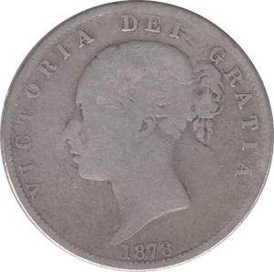 1878 HALFCROWN ( NF ) - HALFCROWN - Cambridgeshire Coins