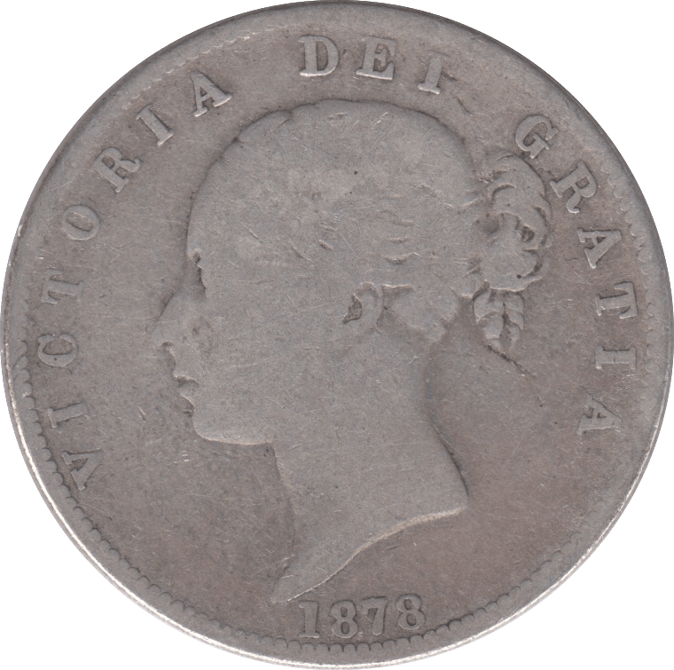 1878 HALFCROWN ( NF ) - HALFCROWN - Cambridgeshire Coins
