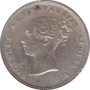 1878 MAUNDY FOURPENCE ( AUNC ) 2 - Maundy Coins - Cambridgeshire Coins