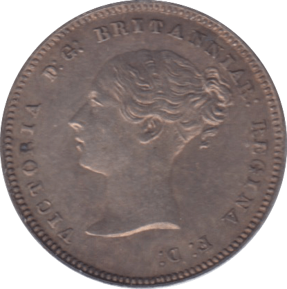 1878 MAUNDY FOURPENCE ( AUNC ) - Maundy Coins - Cambridgeshire Coins