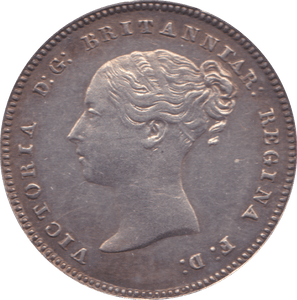 1878 MAUNDY FOURPENCE ( EF ) - Maundy Coins - Cambridgeshire Coins