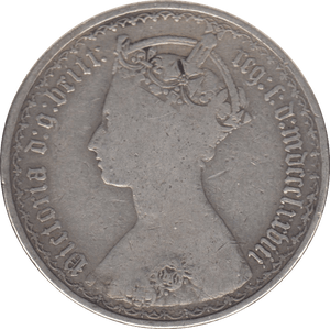 1878 ONE FLORIN ( NF ) - Florin - Cambridgeshire Coins