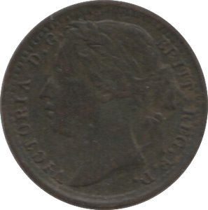 1878 ONE THIRD FARTHING ( GVF ) 1 - One Third Farthing - Cambridgeshire Coins