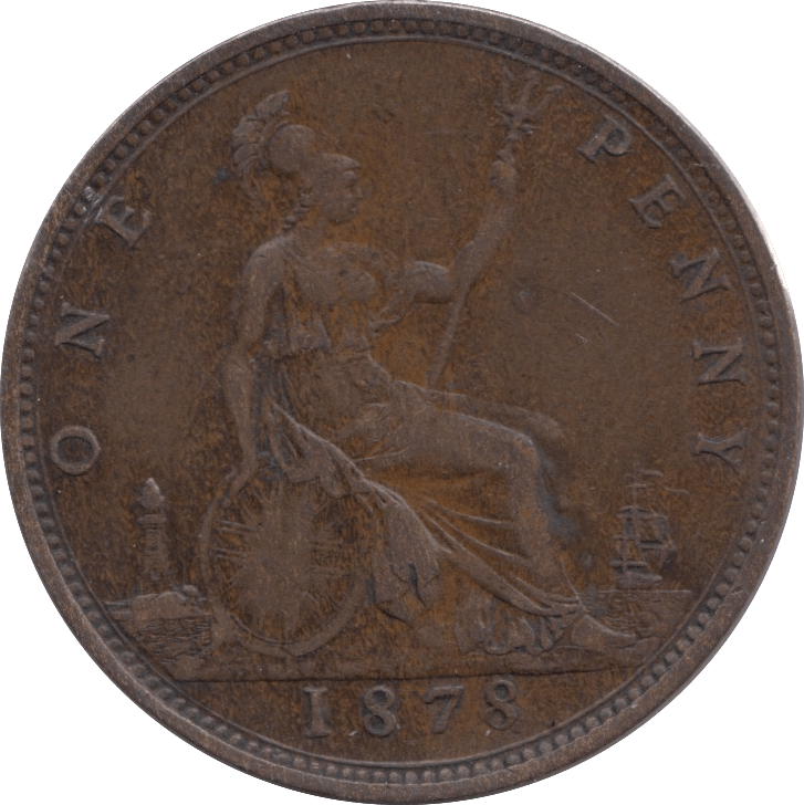 1878 PENNY ( GF ) - Penny - Cambridgeshire Coins