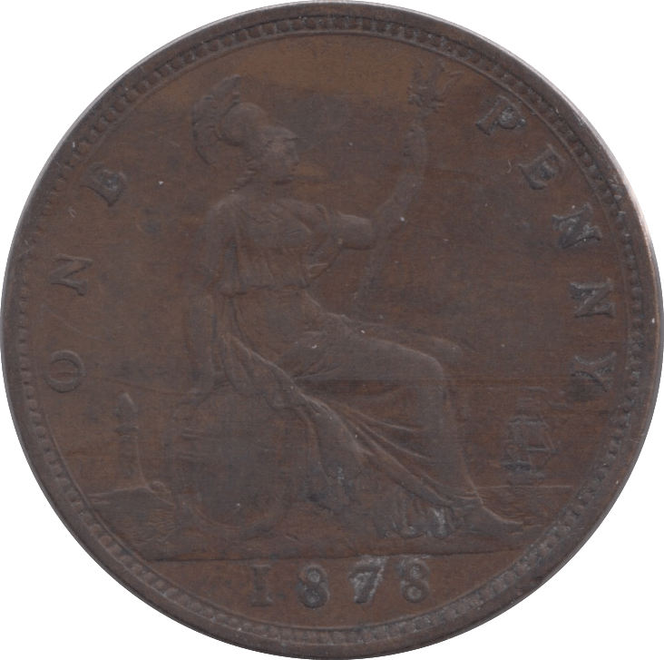 1878 PENNY ( GF ) - Penny - Cambridgeshire Coins
