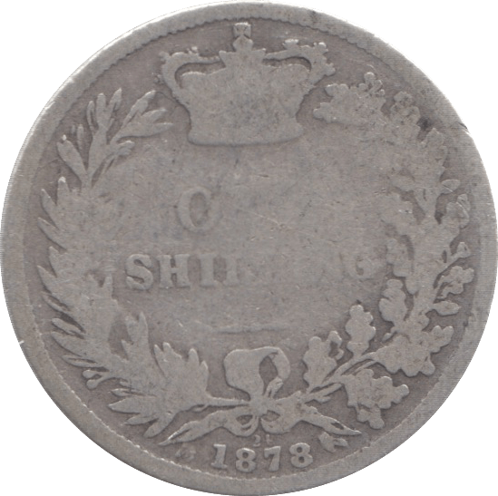 1878 SHILLING ( FAIR ) 13 - Shilling - Cambridgeshire Coins