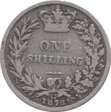 1878 SHILLING ( FINE ) DIE 16 - Shilling - Cambridgeshire Coins