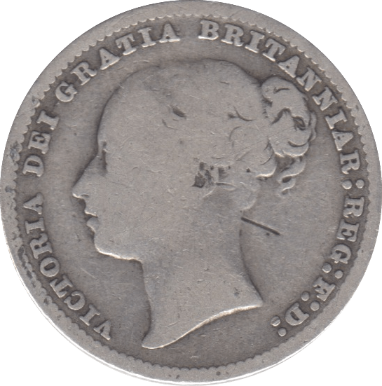 1878 SHILLING ( FINE ) DIE 16 - Shilling - Cambridgeshire Coins