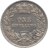 1878 SHILLING ( GVF ) DIE 59 - Shilling - Cambridgeshire Coins