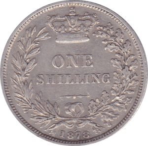 1878 SHILLING ( GVF ) DIE 5 - Shilling - Cambridgeshire Coins