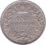 1878 SHILLING ( GVF ) DIE 5 - Shilling - Cambridgeshire Coins