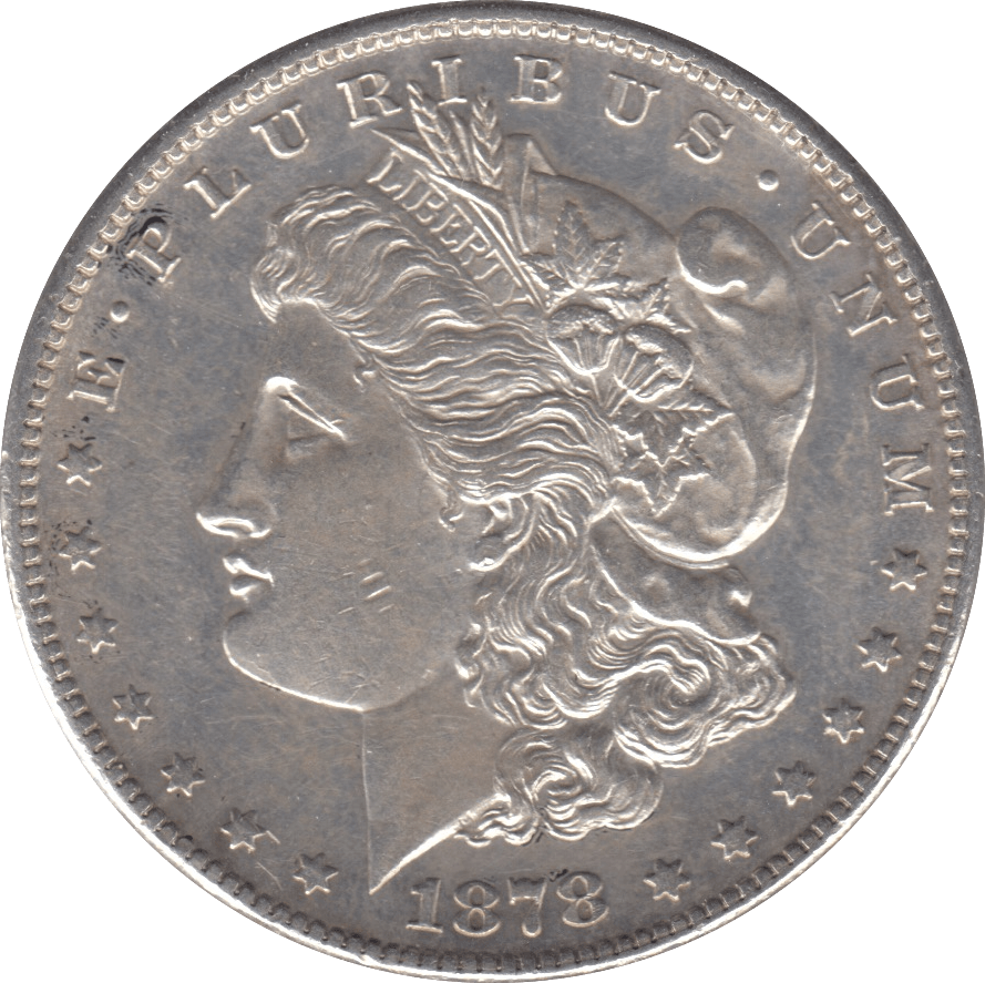 1878 SILVER MORGAN DOLLAR SAN FRANCISCO MINT - SILVER WORLD COINS - Cambridgeshire Coins