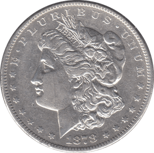 1878 SILVER MORGAN DOLLAR USA CARSON CITY MINT - SILVER WORLD COINS - Cambridgeshire Coins
