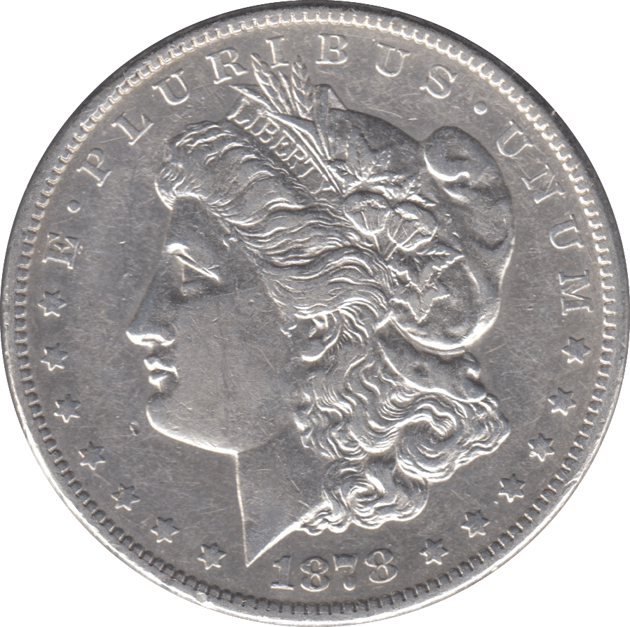 1878 SILVER MORGAN DOLLAR USA CARSON CITY MINT - SILVER WORLD COINS - Cambridgeshire Coins