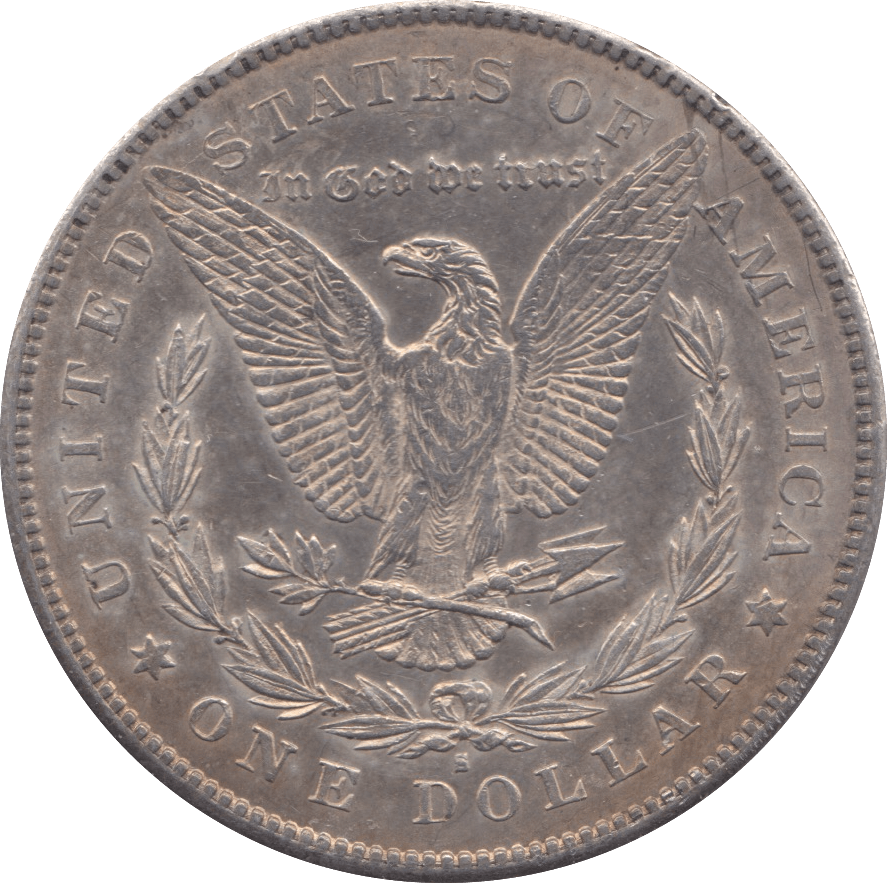 1878 SILVER MORGAN DOLLAR USA SAN FRANCISCO MINT 4 - SILVER WORLD COINS - Cambridgeshire Coins