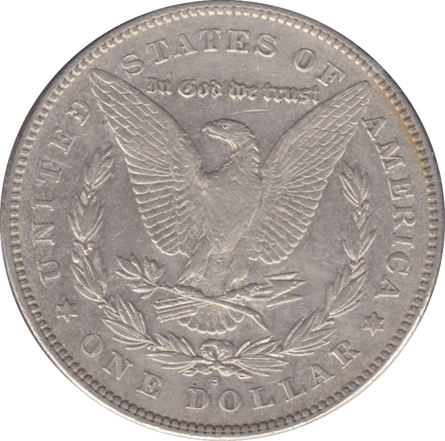 1878 SILVER MORGAN DOLLAR USA SAN FRANCISCO MINT 5 - SILVER WORLD COINS - Cambridgeshire Coins