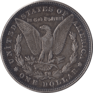 1878 SILVER MORGAN DOLLAR USA - SILVER WORLD COINS - Cambridgeshire Coins