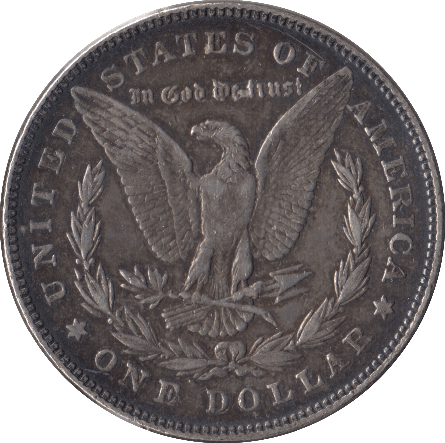 1878 SILVER MORGAN DOLLAR USA - SILVER WORLD COINS - Cambridgeshire Coins