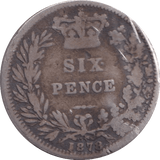 1878 SIXPENCE ( NF ) - Sixpence - Cambridgeshire Coins