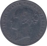 1878 SIXPENCE ( VF ) TONED DIE 39 - Sixpence - Cambridgeshire Coins