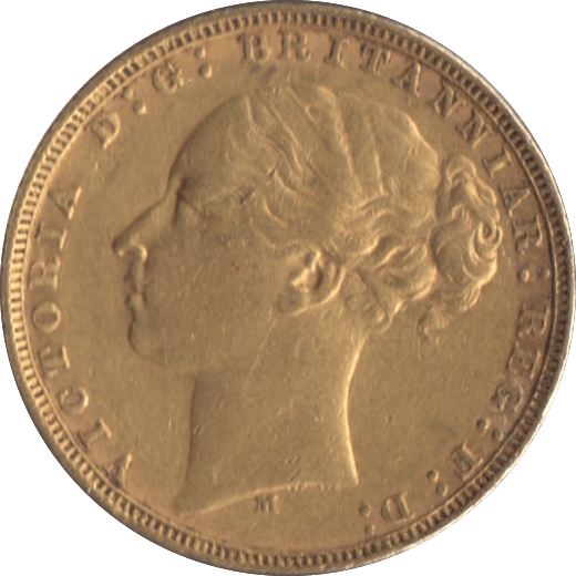 1878 SOVEREIGN ( GVF ) MELBOURNE - Sovereign - Cambridgeshire Coins