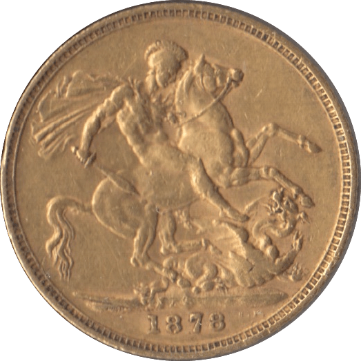 1878 SOVEREIGN ( GVF ) MELBOURNE - Sovereign - Cambridgeshire Coins