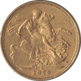 1878 SOVEREIGN ( GVF ) MELBOURNE - Sovereign - Cambridgeshire Coins