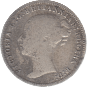 1878 THREEPENCE ( FAIR ) 4 - Threepence - Cambridgeshire Coins