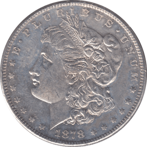 1878 USA DOLLAR SAN FRANCISCO MINT - SILVER WORLD COINS - Cambridgeshire Coins