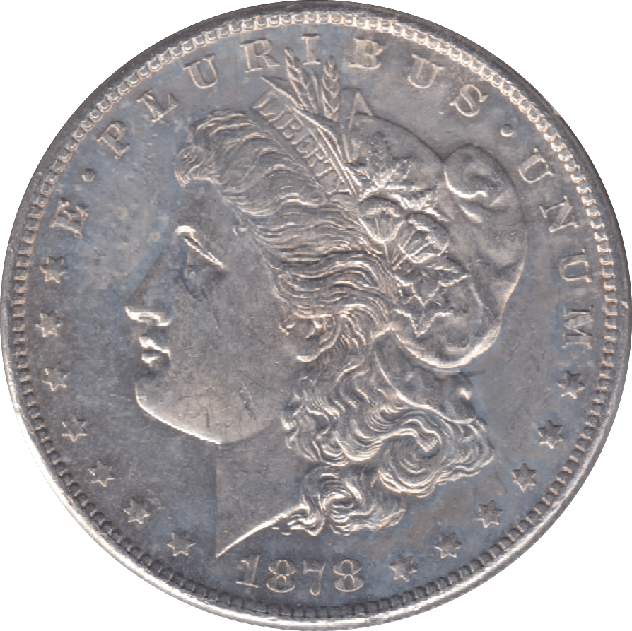 1878 USA DOLLAR SAN FRANCISCO MINT - SILVER WORLD COINS - Cambridgeshire Coins