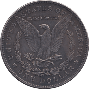 1878 USA MORGAN SILVER DOLLAR - SILVER WORLD COINS - Cambridgeshire Coins