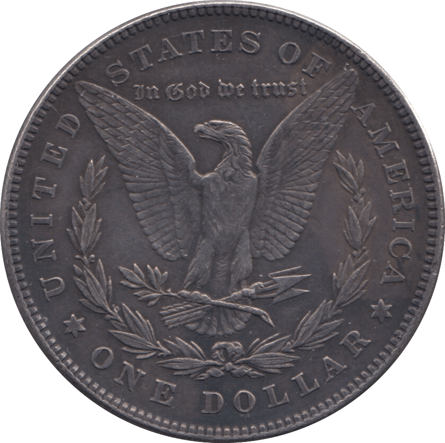 1878 USA MORGAN SILVER DOLLAR - SILVER WORLD COINS - Cambridgeshire Coins