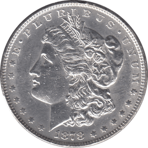 1878 USA SILVER MORGAN DOLLAR PHILADELPHIA MINT - SILVER WORLD COINS - Cambridgeshire Coins