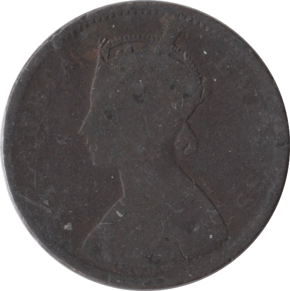 1879 1/4 ANNA INDIA - WORLD COINS - Cambridgeshire Coins