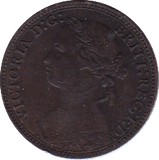 1879 FARTHING ( AEF ) - Farthing - Cambridgeshire Coins